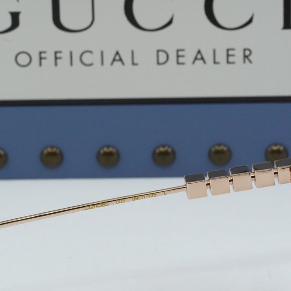 FINAL PRICE NEW GUCCI GG1436S 003 SUNGLASSES - Picture 7 of 10
